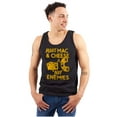 thumbnail image 3 of Funny Mac and Cheese Not Enemies Joke Tank Top T Shirts Men Women Brisco Brands L, 3 of 6