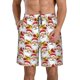 thumbnail image 1 of Balery Santa Claus bells Traje de Baño Estilo Hawaiano para Hombre, Shorts de Secado Rápido con Bolsillos-Medium, 1 of 6