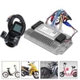 thumbnail image 1 of Zyyini Contrôleur Sans Balais, Contrôleur de Tricycles Électriques, 36/48V 1000W Tricycles Électriques 3 Modes Sinusoïdaux Contrôleur Sans Balais Instrument LCD Set, 1 of 8