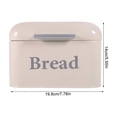 thumbnail image 2 of Raindrops Pink Iron Storage Box for Home Use Lightweight with Cover to Protect Items from Dust 7.5 Inches, 2 of 8