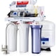 thumbnail image 1 of iSpring RCC7P-AK sistema de filtrado de agua potable de 6-pasos máximo rendimiento ósmosis inversa con Bomba impulsora y filtro de remineralización alcalina, 1 of 8