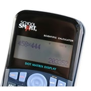 School Smart Scientific Digit Calculator, 5-1/8 x 3 x 1/4 Inches, CS-209, Black