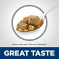 thumbnail image 6 of Hill's Science Diet Savory Stew w/Chicken & Vegetables Wet Dog Food for Puppies, 12.8oz Can 12pk, 6 of 8