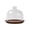 Clear #L, variant on Mini Dessert Plates with Glass Dome, Wooden Cake Stand with Cover for Freshness Protection, Dust Proof Dessert Display Tray for Home and Party Table Decoration