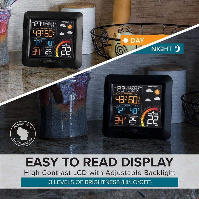 La Crosse Technology L76225 Digital Color Wind & Weather