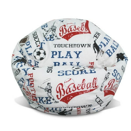 Elite Products Sports American Junior Bean Bag Chair