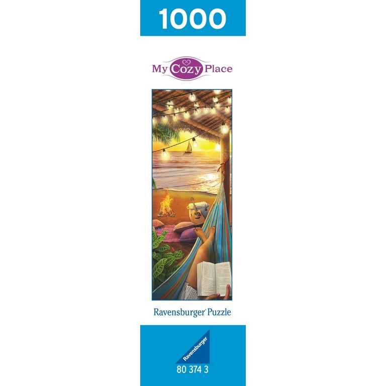 Puzzle 1000 pièces : Cabanon de la plage - Ravensburger - Rue des Puzzles