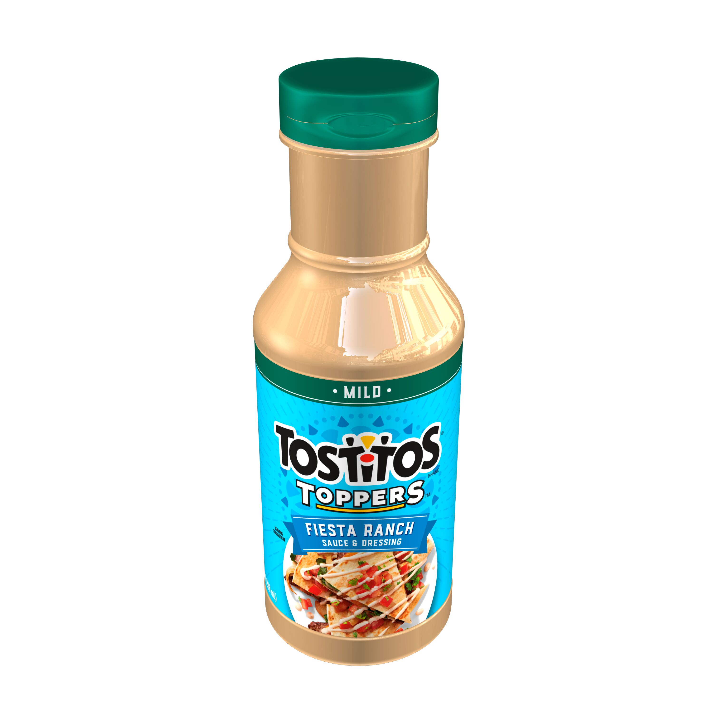 Tostitos Toppers Sauce and Dressing, Fiesta Ranch, 9 oz Bottle