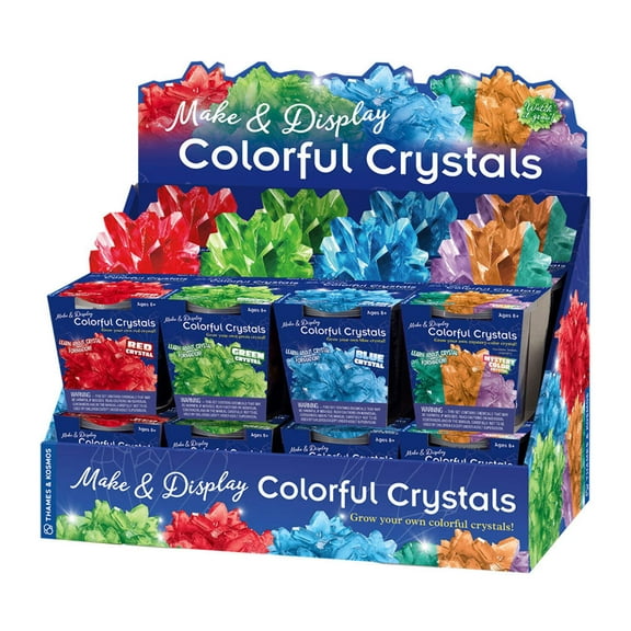 Make  Display: Colorful Crystals 16-Piece Gift Set