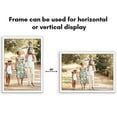 thumbnail image 3 of Americanflat A2 16.5x23.4 Picture Frame with Polished Plexiglass Signature Collection Frames Wall Display - White, 3 of 7