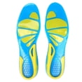 thumbnail image 3 of Plantillas para zapatos Jadeshay con absorción de impactos Gel TPE Azul claro, 3 of 8