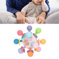 thumbnail image 4 of Teething , Soothes Gums Baby Sensory Teething Toy  For Newborm Pink,Blue, 4 of 8