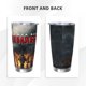 thumbnail image 3 of Taza térmica duradera de acero inoxidable 304 con tapa y pajita con temática del equipo de fútbol de los Buccaneers Taza térmica de acero inoxidable de 20 oz Taza para automóvil Adecuada para bebidas, 3 of 8