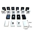 thumbnail image 2 of tssuouriy Classic Number Board Game Mahjong Game for Entertainment Friend Style A 1Set, 2 of 6