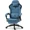 Blue, variant on GOOSEA Fabric Gaming Chair with Pocket Spring Cushion, Breathable Computer Chair with Massage Lumbar Support and Footrest, High Back Office Chair for Adults, 300lbs, Grey