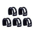 thumbnail image 1 of Abrazaderas de clips en C de 8 piezas, guía de la manguera de carcasa, organizador de hebilla en apariencia de U de palanca de aleación de aluminio, par Negro, 1 of 8