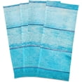 thumbnail image 2 of GZHJMY 1 Pack Blue Wooden Wall Texture Kitchen Towels, Soft Highly Absorbent Dish Towels Reusable Tea Towels Set, 28"x 18", 2 of 7