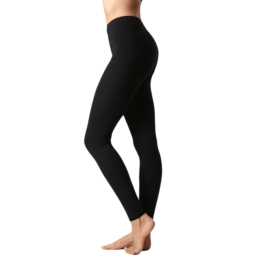 Zenana Women Premium Cotton High Waist Full Ankle Length Leggings