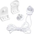 thumbnail image 1 of Kit de Réparation de Store en Plastique 25mm Accessoires de Store Kit de Réparation de Remplacement Accessoires de Store Rideau avec Chaîne de Perles pour Fenêtres, 1 of 5