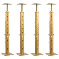 thumbnail image 1 of Conector de suelo ajustable Hocamel, paquete de 4 unidades, 19 a 36 cm, capacidad de 2000 kg, 1 of 7
