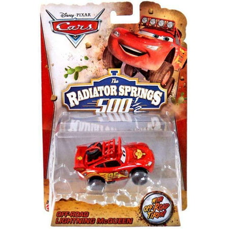 Disney / Pixar Cars The Radiator Springs 500 1/2 Off-Road Lightning McQueen Diecast Car