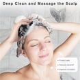 thumbnail image 5 of Scalp massage shampoo brush, soft silicone bristles, wet and dry use, dandruff removal, ergonomic handle, unisex, suitable for all hair types – single pack, 5 of 5