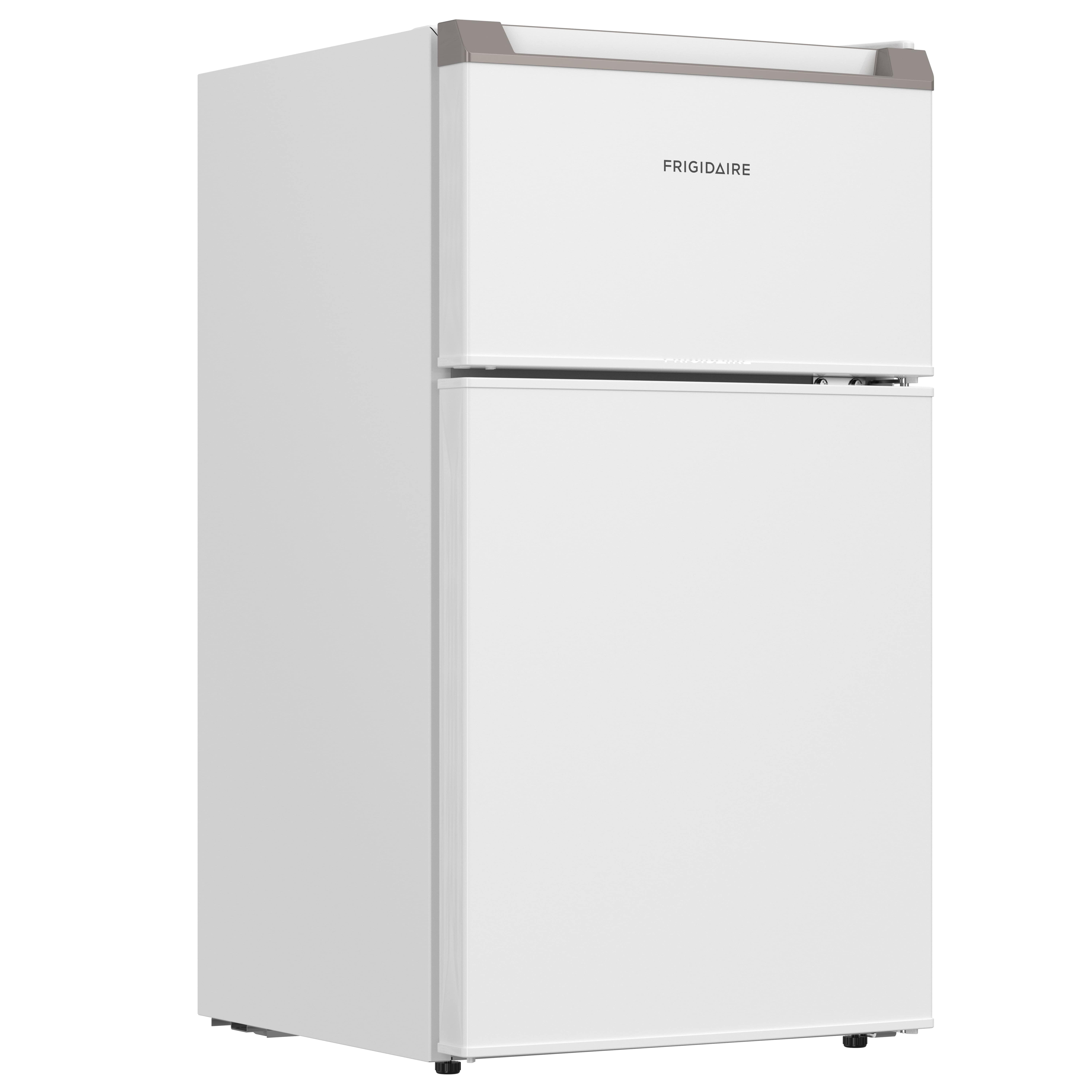 Frigidaire 3.1 Cu. ft. Top Mount Refrigerator, Compact Refrigerator with Freezer, White