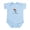 Sky Blue, variant on CafePress - I'm A Keeper FISH Infant Bodysuit - Baby Light Bodysuit, Size Newborn - 24 Months