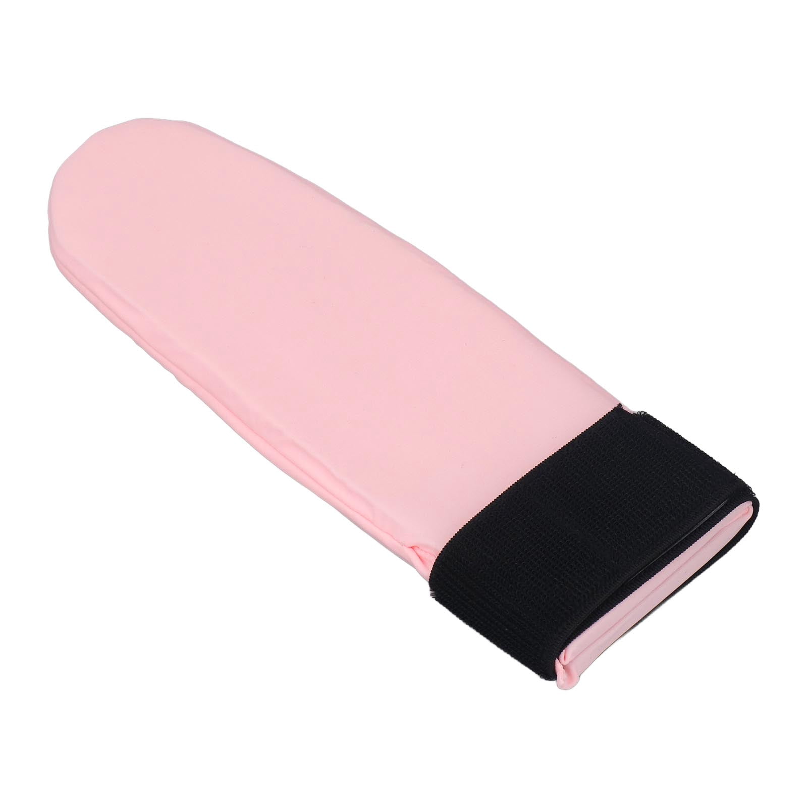Suodoka Ankle Foot Ice Sock Reusable Gel Hot Cold Compress Adjustable Strap Foot Sock for Swelling Discomfort Pink 7.09 inches / 18 cm