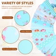 thumbnail image 4 of Threns 126Pcs Quilting Cotton Fabric Squares Sheets, Patchwork Cotton Fabric Sets, Multi-Color Printed Craft Fabric for DIY Sewing Scrapbooking Quilting Craft Patchwork,5" x 5", 4 of 8