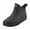Black, variant on XZNGL Men Fashion Casual Outdoor Waterproof Short Ankle Rain Boots Slip On Water Shoes