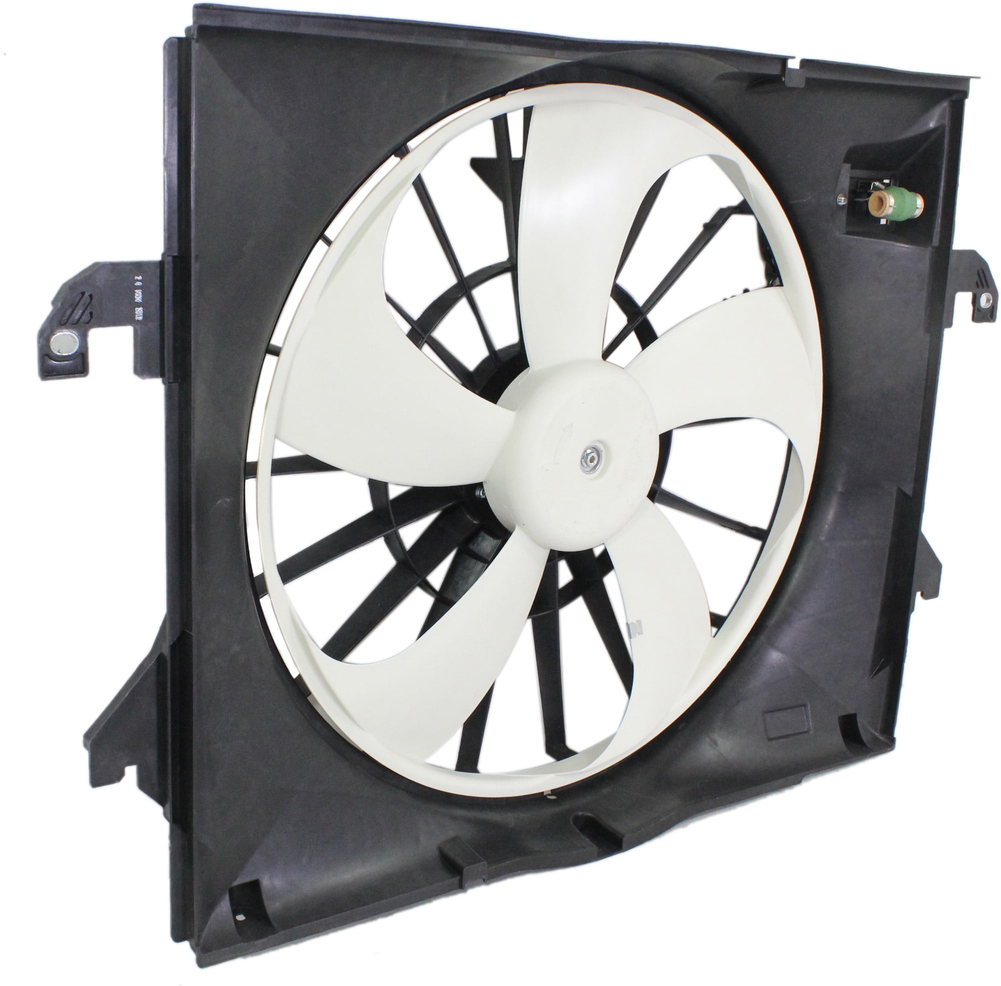 Replacement REPD160914 Cooling Fan Assembly Compatible with 2011-2012 Ram 1500 2009-2010 Dodge Radiator