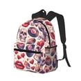 thumbnail image 2 of Lsque record rock Skull lips Classic Casual Backpack - Large Capacity Water-Resistant Backpack for School, Work, Travel, and Outdoor Activities, 2 of 8
