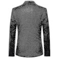 thumbnail image 2 of Mens Fashion Sequin Casual Blazer Wediing Celebration Suit Jacket, 2 of 2