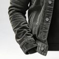 thumbnail image 4 of Fall Jacket Men Vintage Lapel Button Down Corduroy Multi-Pockets Trendy Coat Outerwear, 4 of 4