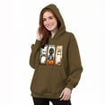 thumbnail image 5 of CFLVAEK Plus Size Hoodies for Women Cute Graphic Sweatshirts with Hood Oversized Long Sleeve Fall Hoodie Sweatshirt with Pockets for Holiday Brown L, 5 of 6