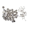 thumbnail image 1 of 50Pcs Hat Pin Back Lapel Butterfly Clasp Fastener, 1 of 8