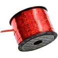 thumbnail image 2 of 100 Yard Red Laser Metallic Curling Ribbon, Shiny Balloon String, Multipurpose Curly Ribbon for Gift Wrapping, Crafts, Flower Bouquet, Birthday Party, 2 of 4