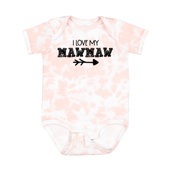 Inktastic I Love My Mawmaw with Arrow Boys or Girls Baby Bodysuit