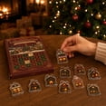 thumbnail image 5 of Christmas Village Advent Calendar 2026, 24-Day Christmas Countdown with 24 2D Acrylic Christmas Village Buildings, Shops, Houses & Holiday Village Ornaments, Christmas Gift for Village Collectors, 5 of 8