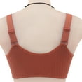 thumbnail image 3 of VISALY Womens Bralettes Lace Bras Women Lace Front Button Shaping Cup Adjustable Shoulder Strap Large Size Underwire Bra Front Closure Bras For Women Plus Size Bras Comfortable Bras Red 36, 3 of 6