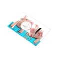 thumbnail image 3 of MKHERT Funny Pigs Animal Placemats Table Mats for Dining Room Kitchen Table Decoration 12x18 inch,Set of 6, 3 of 4