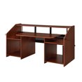 thumbnail image 2 of Freestanding Rectangular Office Music Desk | Suits Office Work of Musicians | Metal and MDF with PVC Veneer | Prevents Tangling of Earphones and Shelf Disorder, 2 of 3