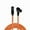 Orange, variant on Coluber Cable 3-Pin M-Right Angle Balanced XLR Cable - Premium Cord 10ft