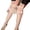 Khaki, variant on Men's High Gloss Elastic Nylon Sheer Tights with Lace Panties and Stockings for a Smooth Shiny
