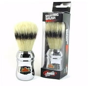 Marvy Omega Silver Handle Shaving Brush #4