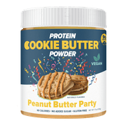 Flex Brands Keto Friendly Vegan Protein Powder, Peanut Butter Party, 7.7oz