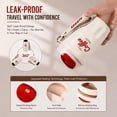 thumbnail image 6 of Coffee Vacuum Flask – Portable Stainless Steel Insulated Travel Mug, 12oz Temperature Display Mug, Stainless Steel Insulated Water Bottle With Lid And Handle Strap, Water Bottle Leak (Black), 6 of 10