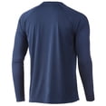 thumbnail image 3 of HUK Band Pursuit Sleeve White, Small Long Sleeve Shirt, 3 of 5