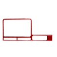 thumbnail image 1 of RHD Auto Navigation Panel Cover Trim For Nissan GTR R35 2008-2016 Car Accessories, 1 of 7